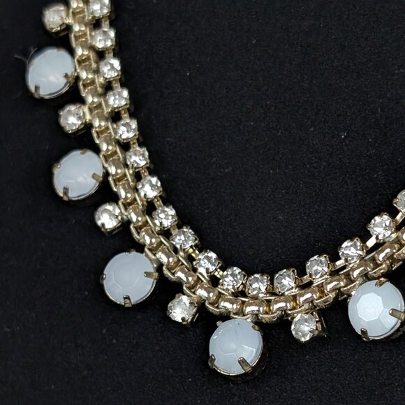 (2/$20) Aero Rhinestone Accent Necklace - Picture 2 of 5